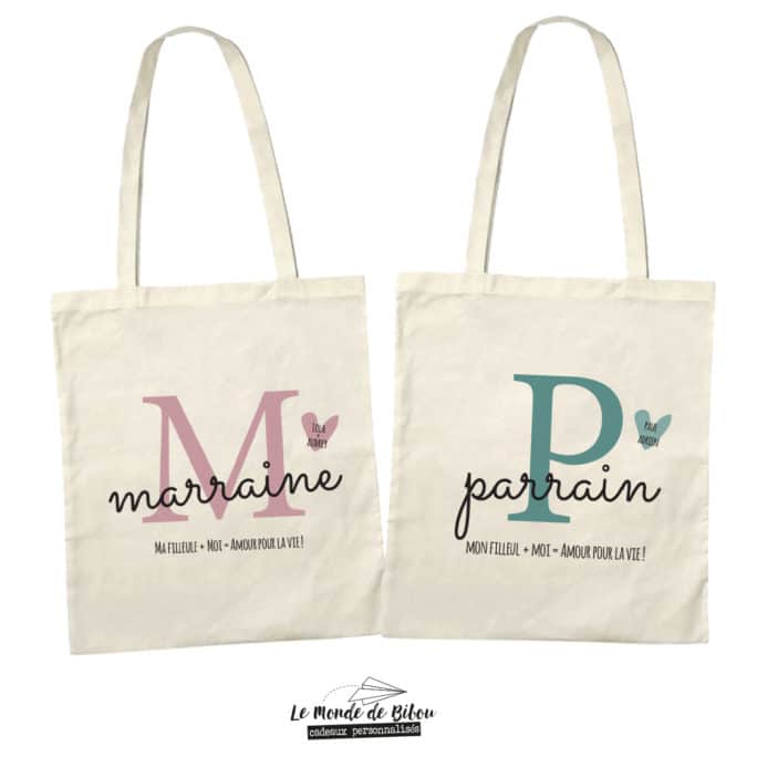 Sacs génial Parrain Marraine