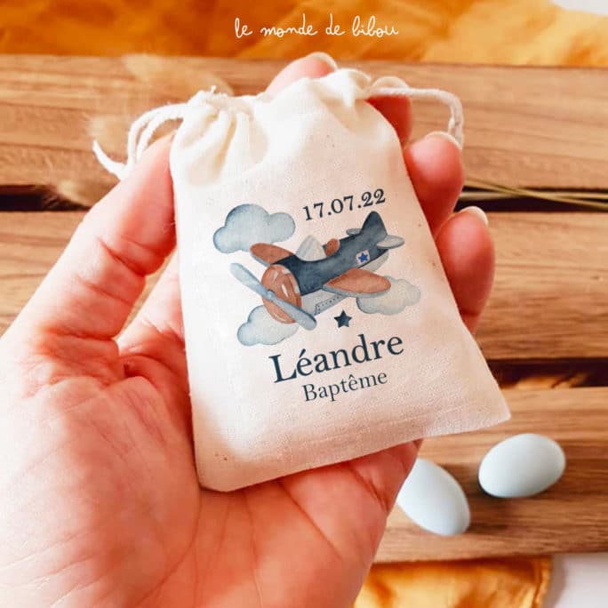 Sac ballotin Avion