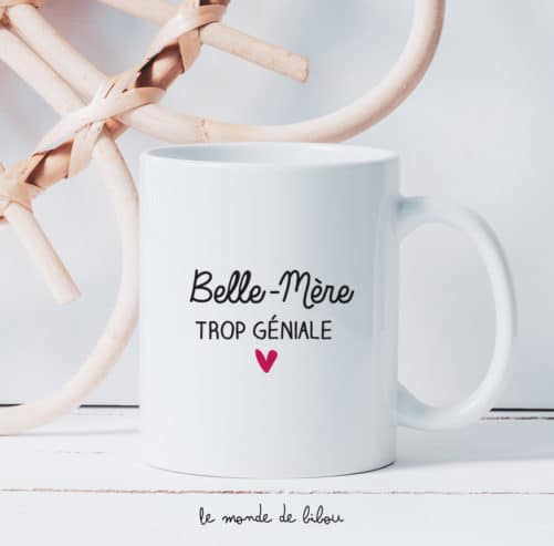 Mug Géniale belle mère