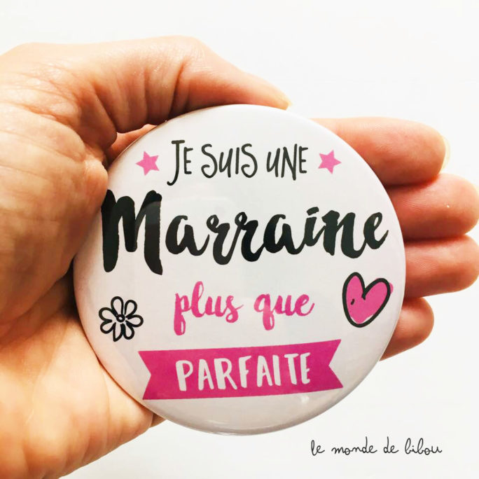 Miroir de poche Marraine plus que parfaite