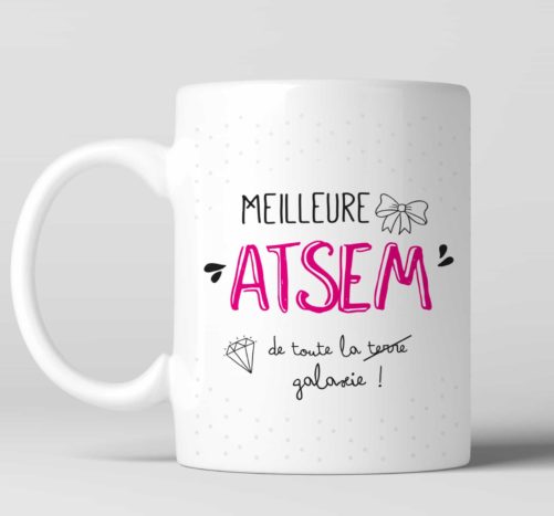 Mug Meilleure Atsem personnalisable