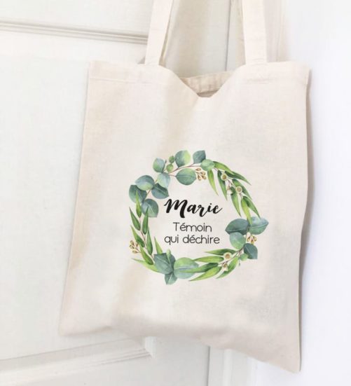 Tote bag Témoin qui déchire
