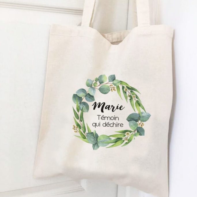 Tote bag Témoin qui déchire