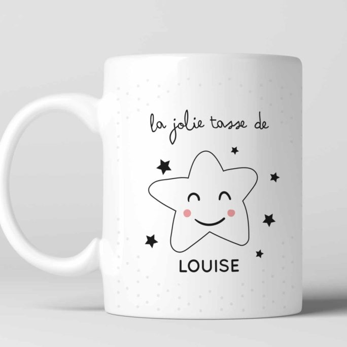 TASSE INCASSABLE THÈME ETOILE