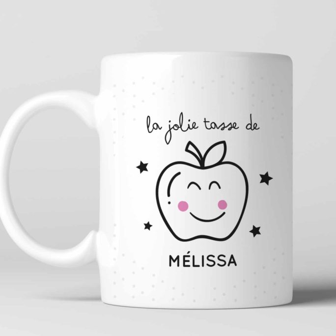 TASSE INCASSABLE THÈME POMME