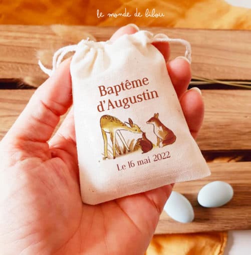 Sac ballotin Animaux de la forêt