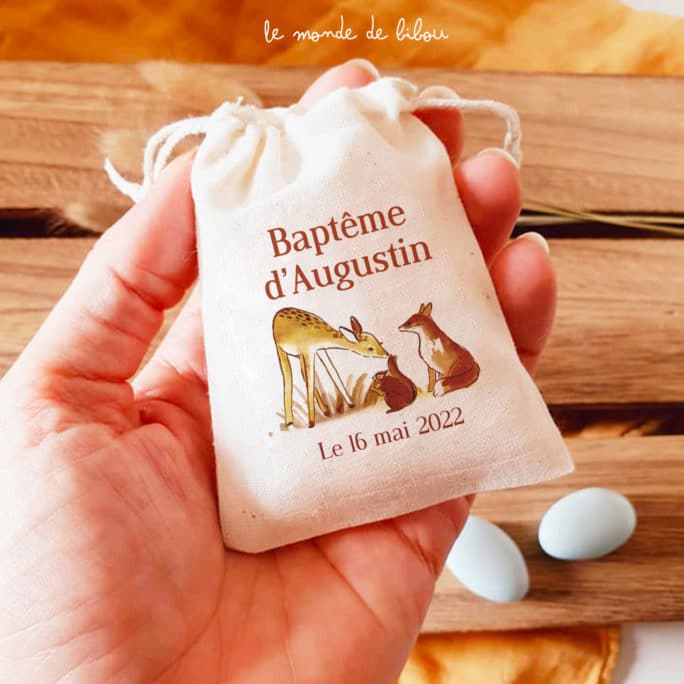 Sac ballotin Animaux de la forêt