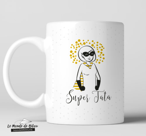 Mug Tata Super Héros