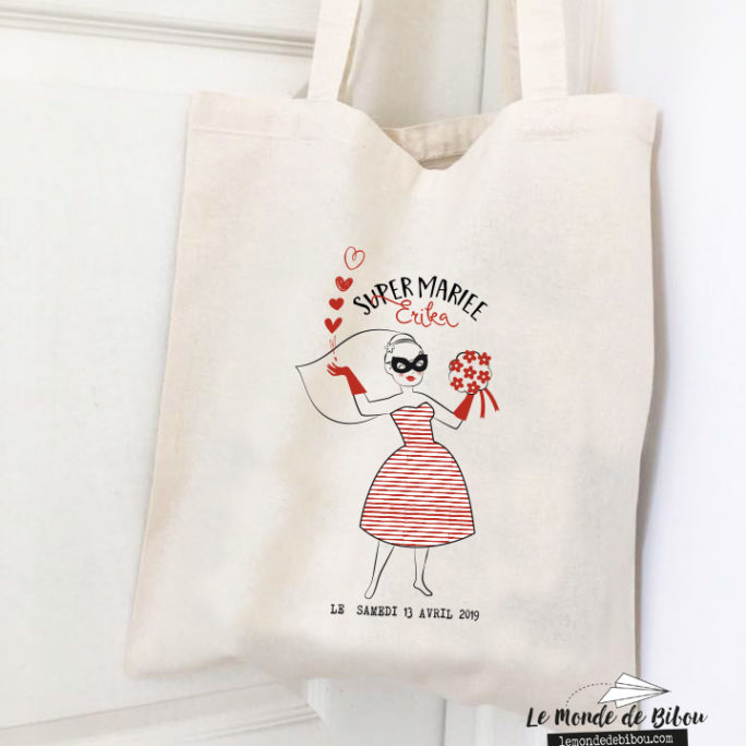 Tote Bag Super Mariée