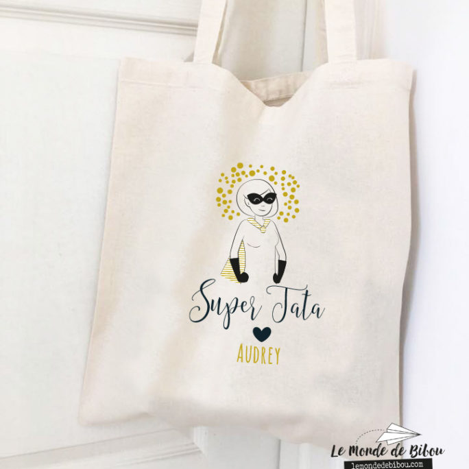 Tote Bag Tata Super Héros