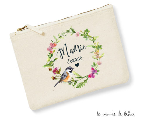 Trousse Mamie Couronne de fleurs