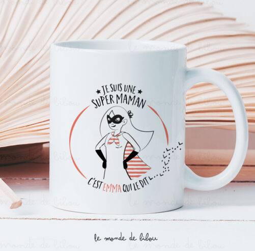 Mug Maman Super Héros