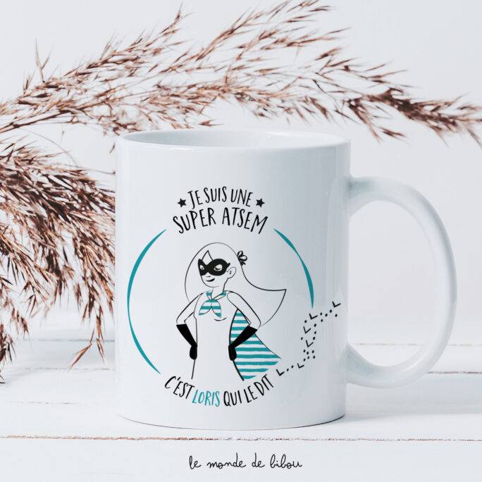 Mug Atsem Super Héros