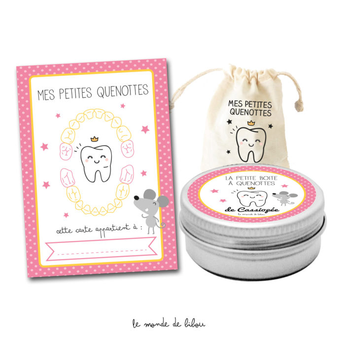 Boîte à dents de lait