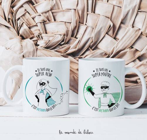 Mug Maître Super héros