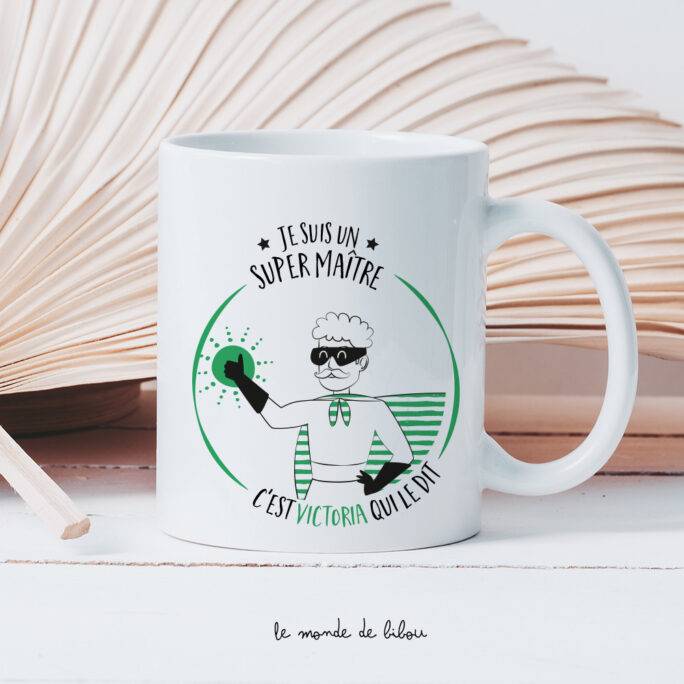 Mug Maître Super héros