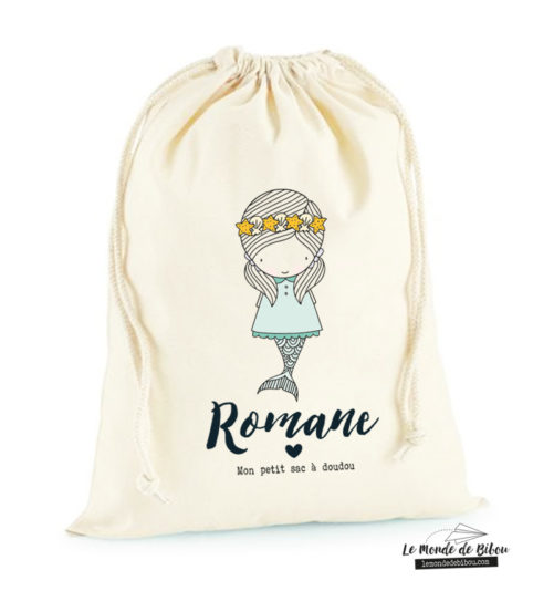 Sac rangement Petite sirène