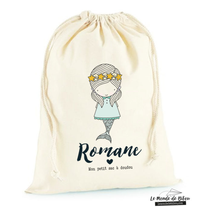 Sac rangement Petite sirène
