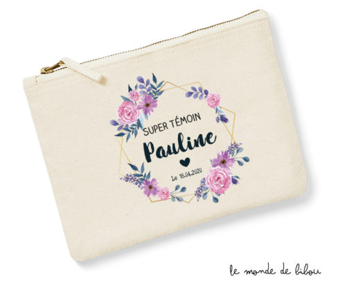 Pochette trousse Super témoin