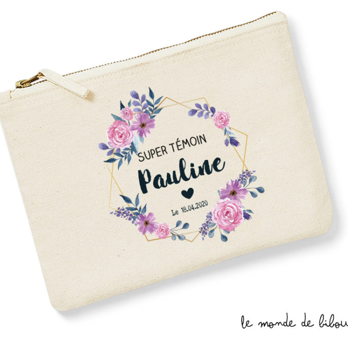 Pochette trousse Super témoin