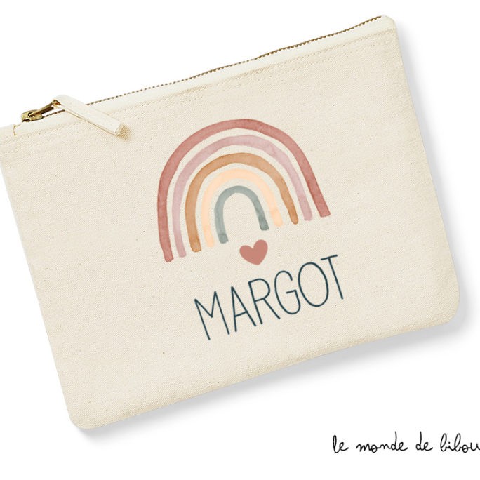 Pochette enfant Rainbow fille