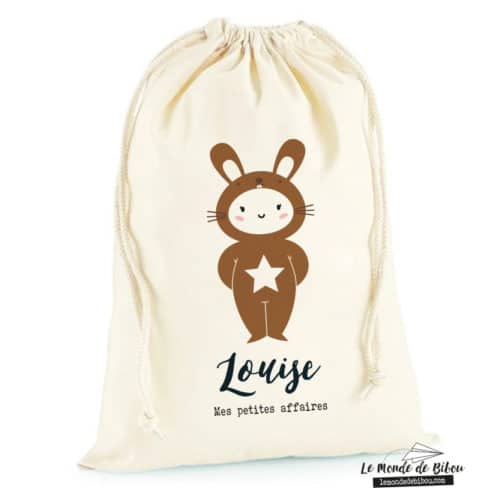 Sac rangement Mon petit lapin