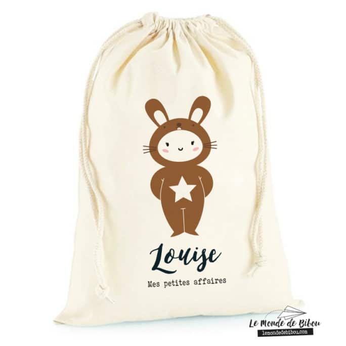 Sac rangement Mon petit lapin