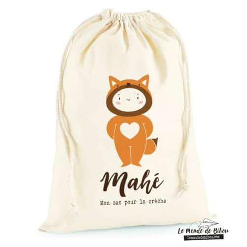 Sac rangement Mon petit renard