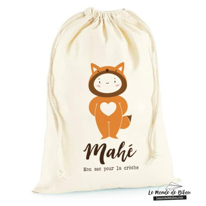 Sac rangement Mon petit renard