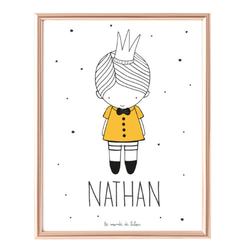 Affiche Prénom Petit Prince