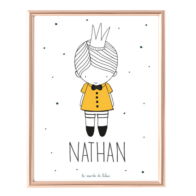 Affiche Prénom Petit Prince