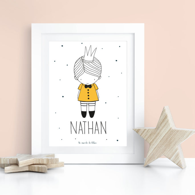 Affiche Prénom Petit Prince