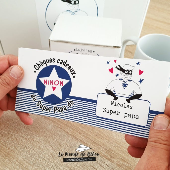 Boîte à Papa personnalisée