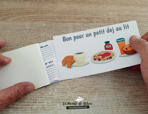Chéquier du jeune papa