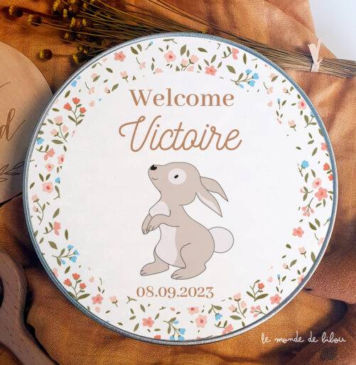 Boîte Souvenirs Lapin Liberty