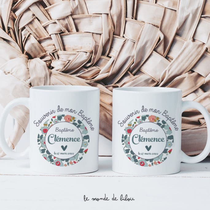 Duo de Mugs Liberty papillon