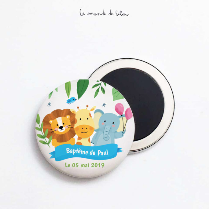 Magnet Animaux de la jungle