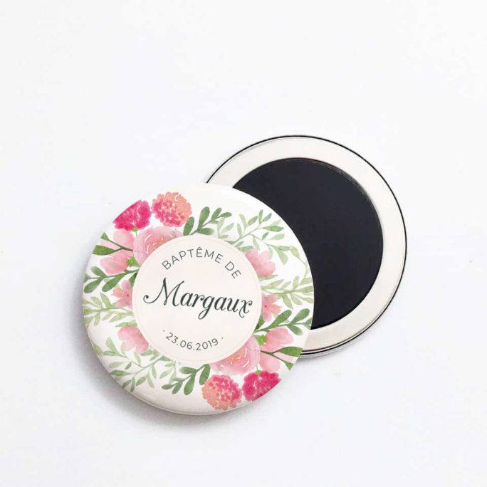Magnet Couronne de Fleurs