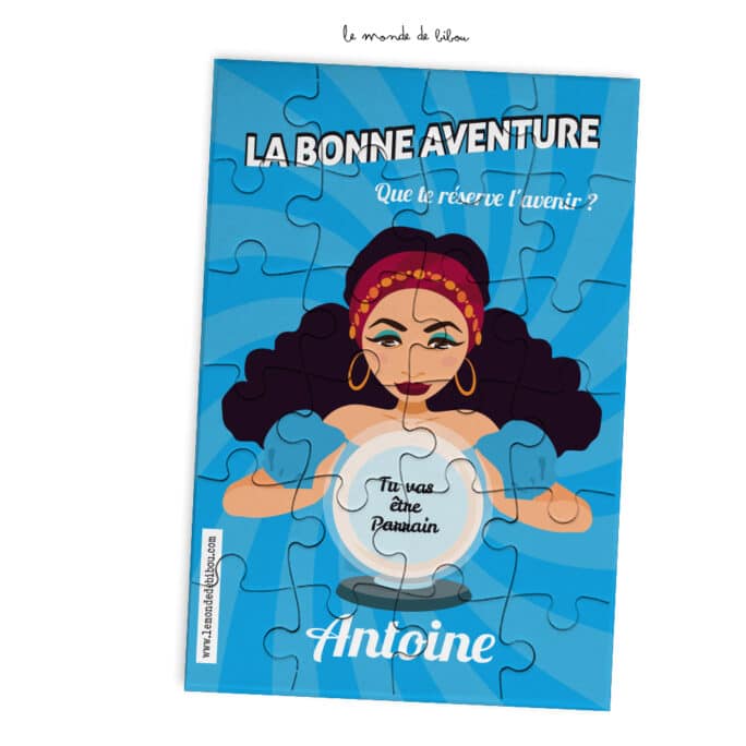 Puzzle annonce futur parrain