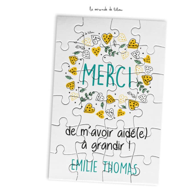 Puzzle Merci Nounou