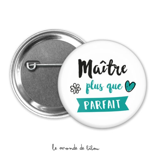 Badge Maître plus que parfait