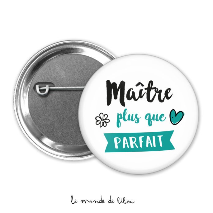 Badge Maître plus que parfait