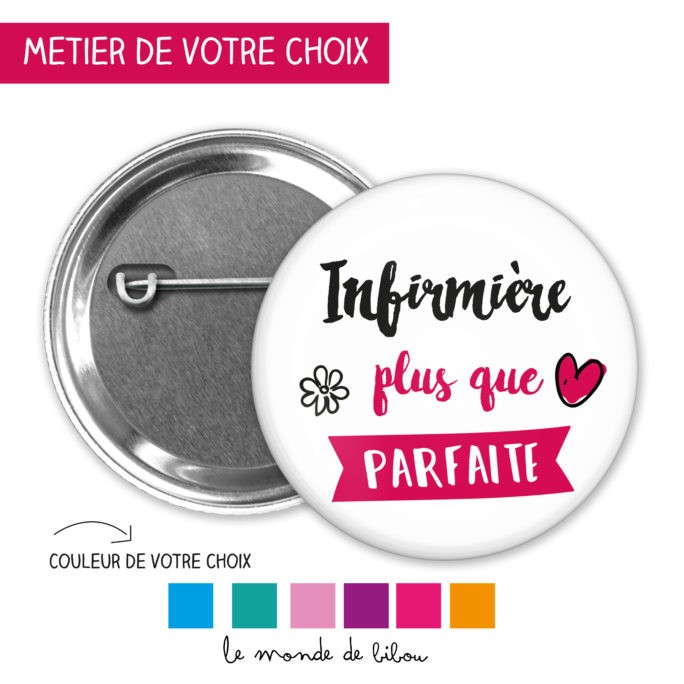 Badge personnalisable métier