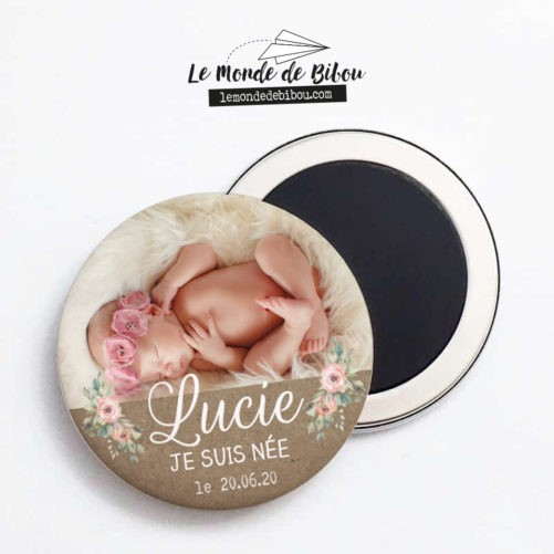 Lot de 10 magnets Naissance