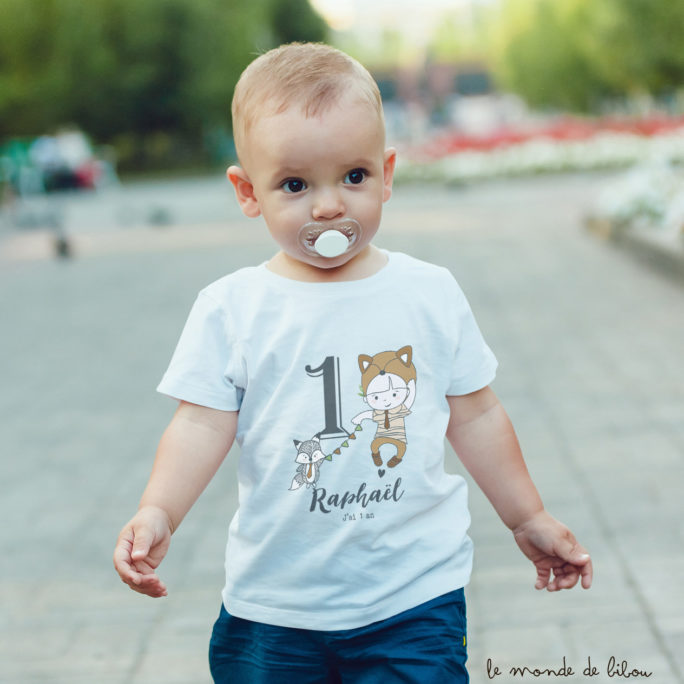 T-shirt anniversaire garçon