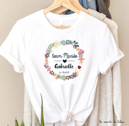 T-shirt EVJF Future mariée