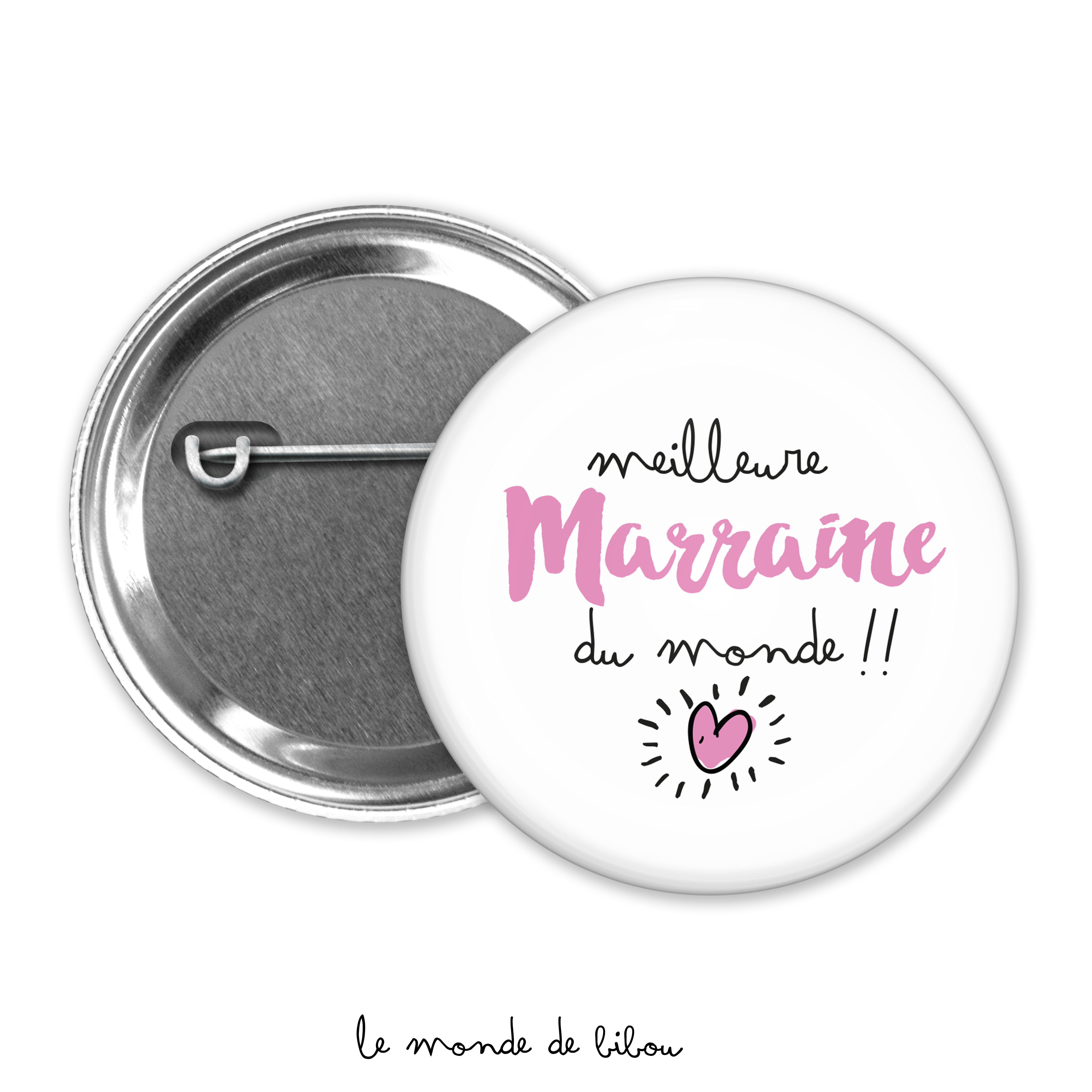 Badge Meilleur marraine