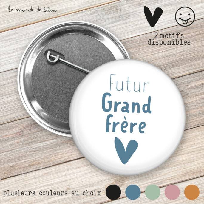 Badge futur grand-frère