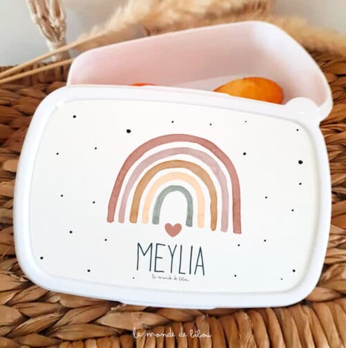 Boîte à Goûter Rainbow fille