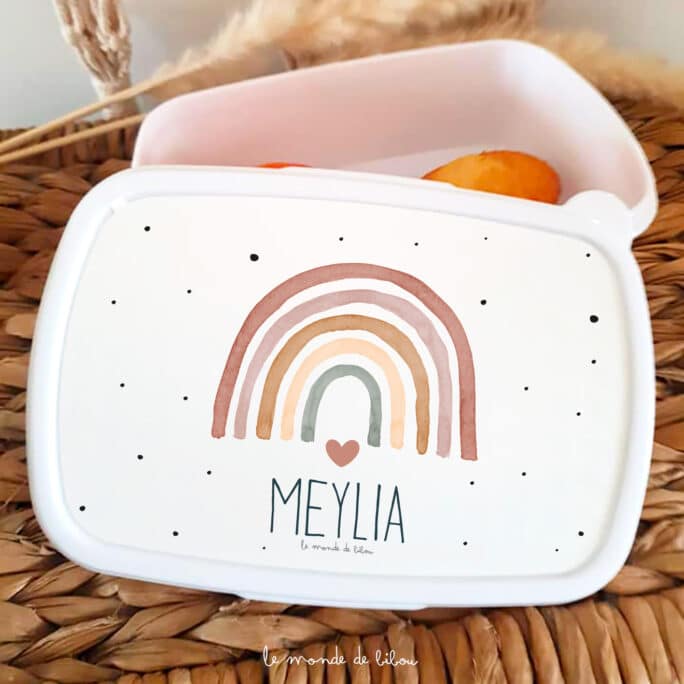 Boîte à Goûter Rainbow fille
